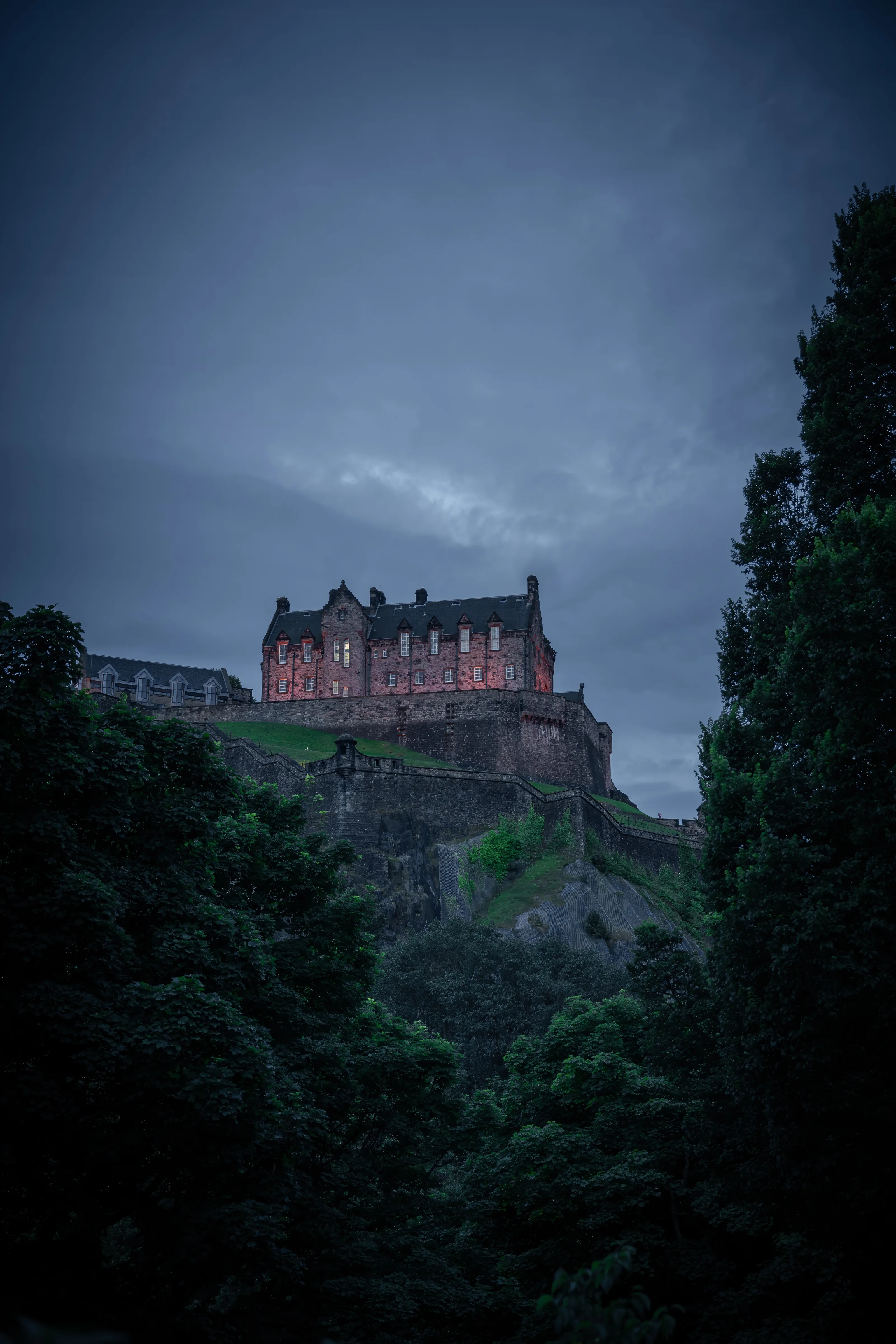 Edinburgh Castle perches on its volcanic crag, surveying the city below. Twelve centuries of Scottish history, one defining viewpoint.